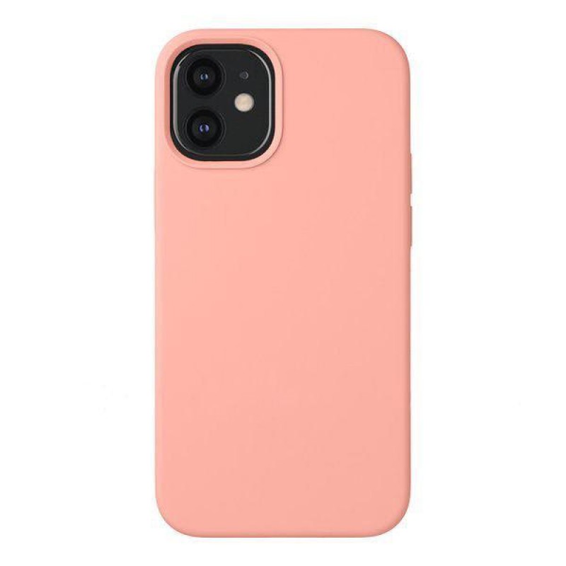 фото Чехол silicone для iphone 12 / 12 pro overlay (розовый) ёmart