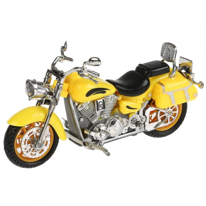 Мотоцикл Технопарк Крузер с подвижными элементами 14,5 см, в ассортименте