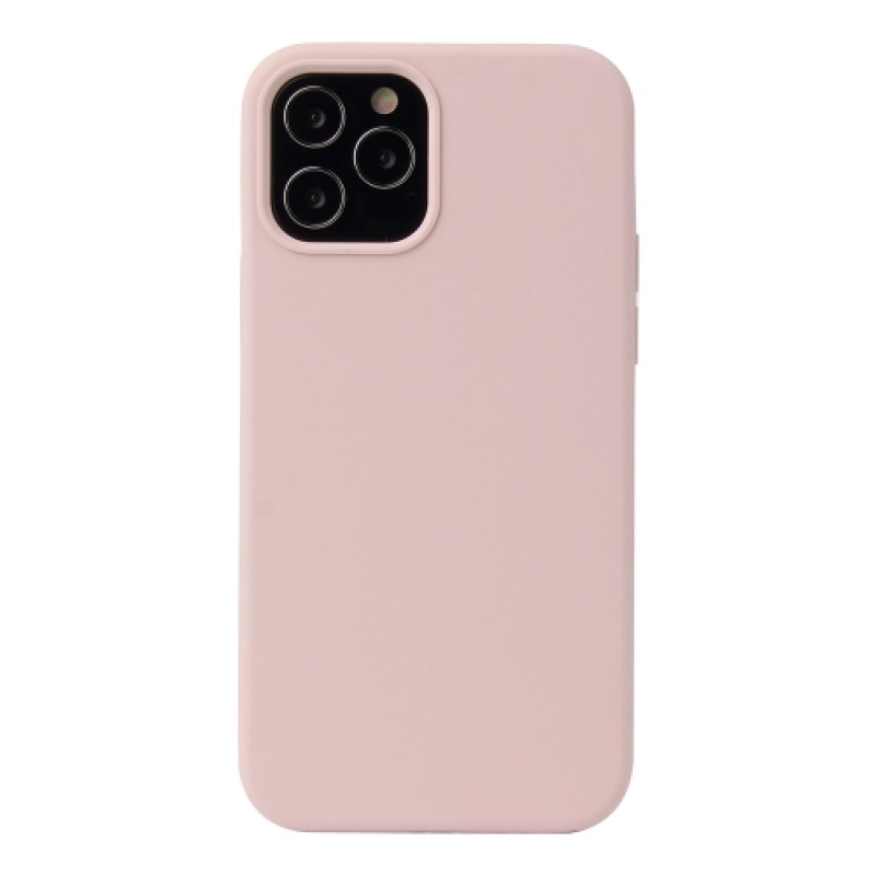 фото Чехол silicone для iphone 12 pro max overlay (розовый песок) ёmart