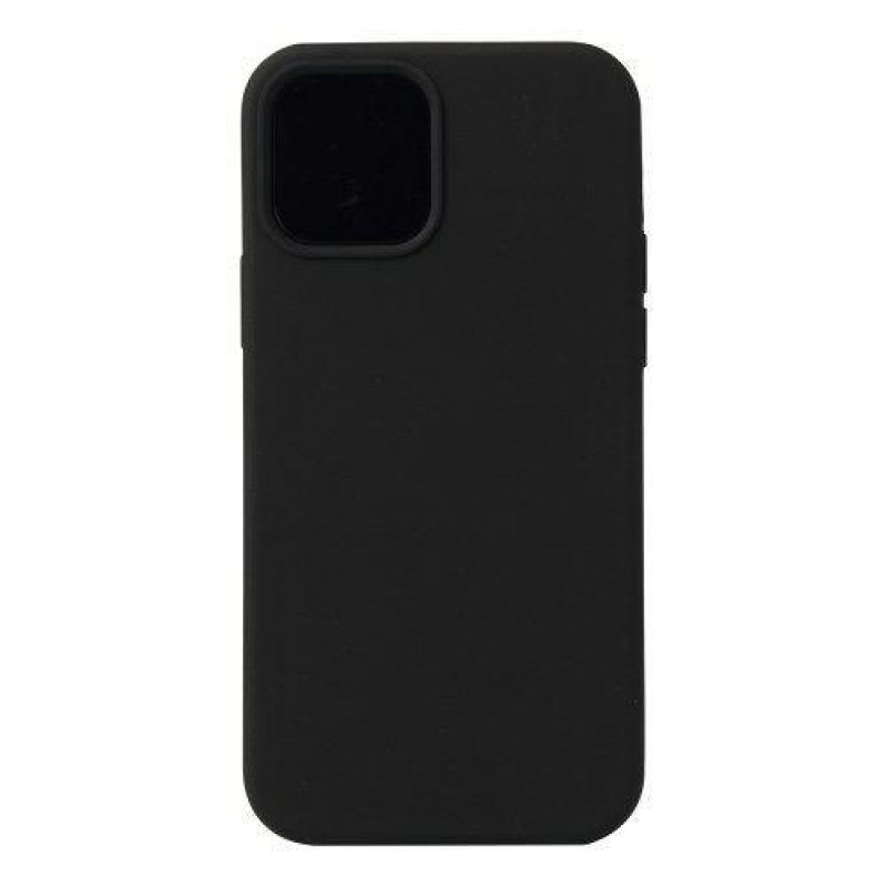 фото Чехол silicone для iphone 12 pro max overlay (черный) ёmart