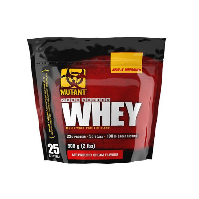 Протеин Mutant Whey, 908 г, strawberry cream