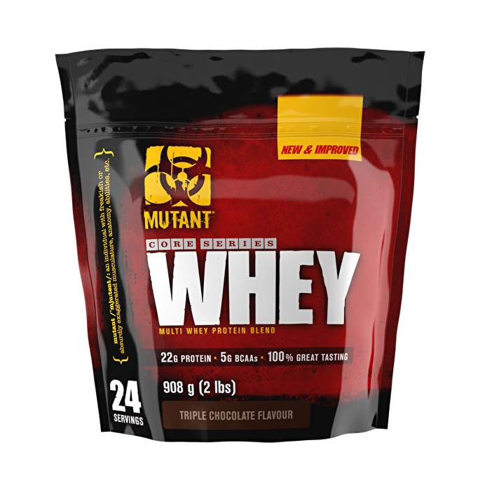 Протеин Mutant Whey, 908 г, triple chocolate