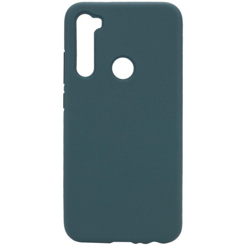фото Чехол silicone для xiaomi redmi note 8t overlay (болотный) ёmart