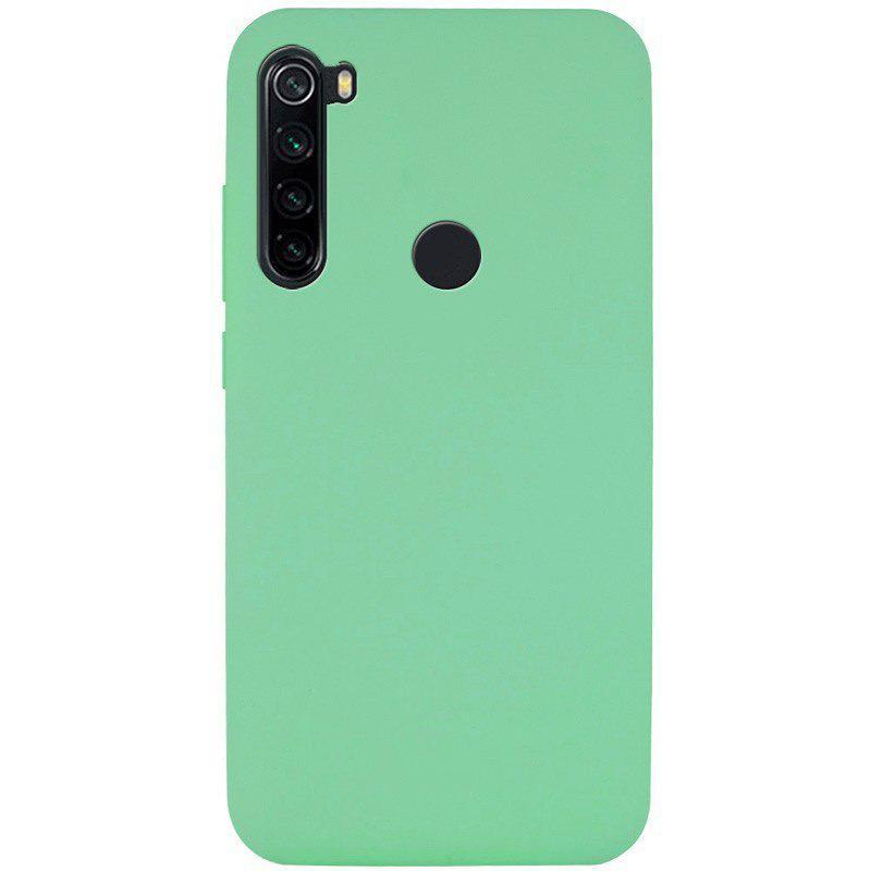 фото Чехол silicone для xiaomi redmi note 8t overlay (ментоловый) ёmart