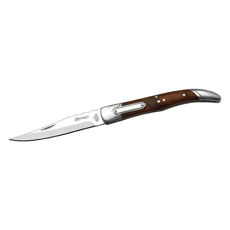 Туристический нож ВИТЯЗЬ Француз, коричневый/сталь