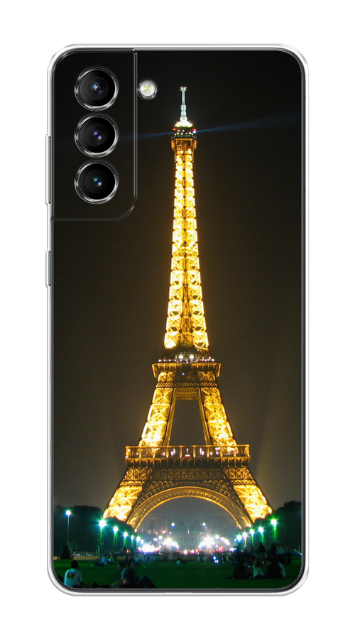 

Чехол на Samsung Galaxy S21 "Париж 2", Желтый;серый, 2101850-2