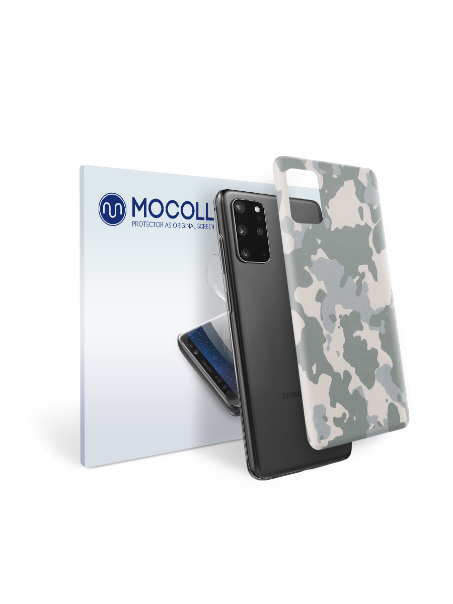 

Пленка защитная MOCOLL для задней панели Samsung GALAXY S9 Хаки серый