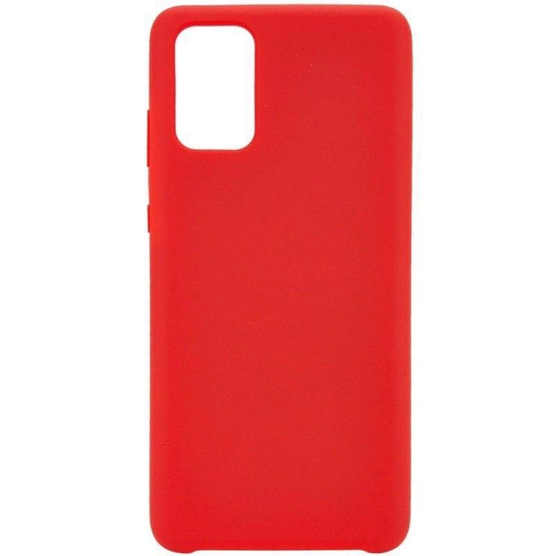 фото Чехол silicone для samsung galaxy s20 plus overlay (красный) ёmart