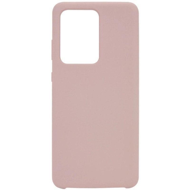 фото Чехол silicone для samsung galaxy s20 ultra overlay (бежевый) ёmart