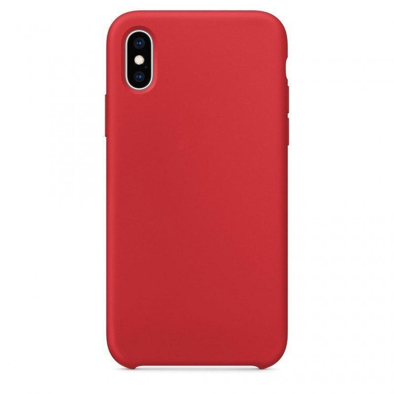 фото Чехол silicone для iphone xs max overlay (бордовый) ёmart