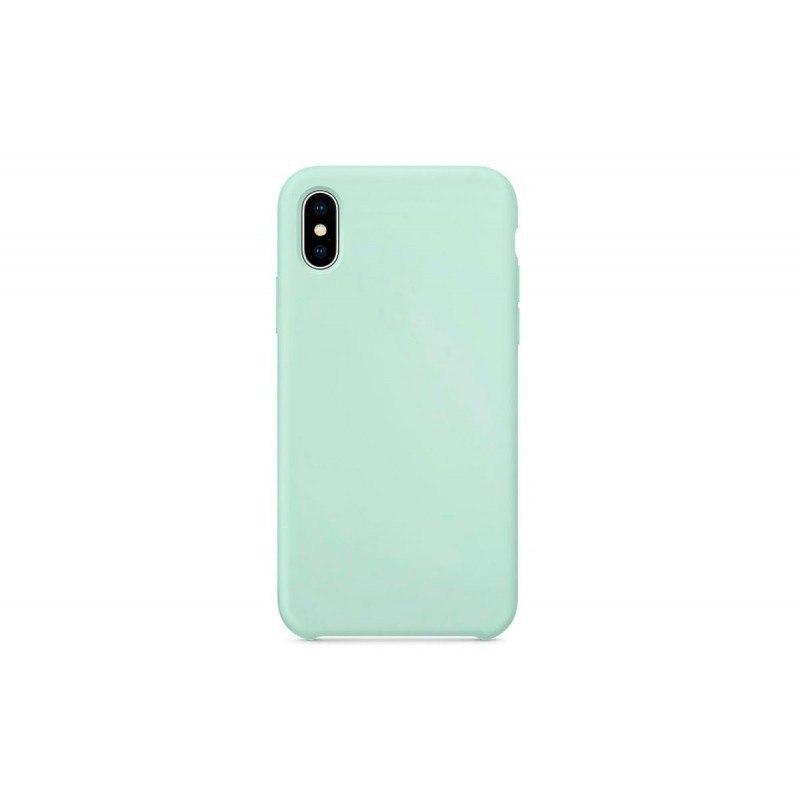 фото Чехол silicone для iphone xr overlay (бледно-бирюзовый) ёmart