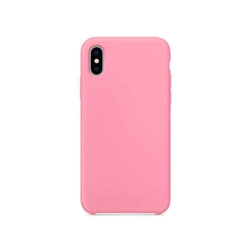 фото Чехол silicone для iphone x/xs overlay (розовый) ёmart