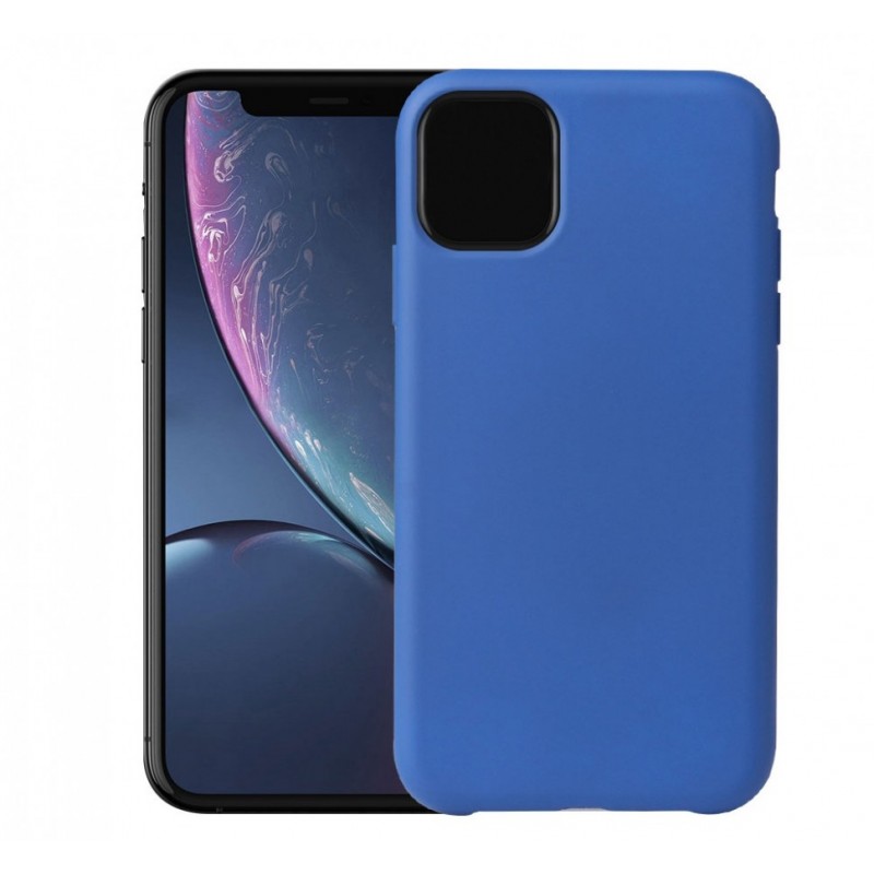 фото Чехол silicone для iphone 11 pro overlay (синий) ёmart