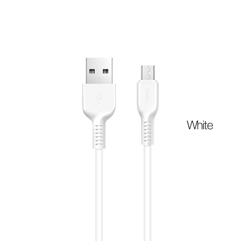 

Кабель Hoco X20 Flash USB - micro USB 1 м, белый, X20 Flash