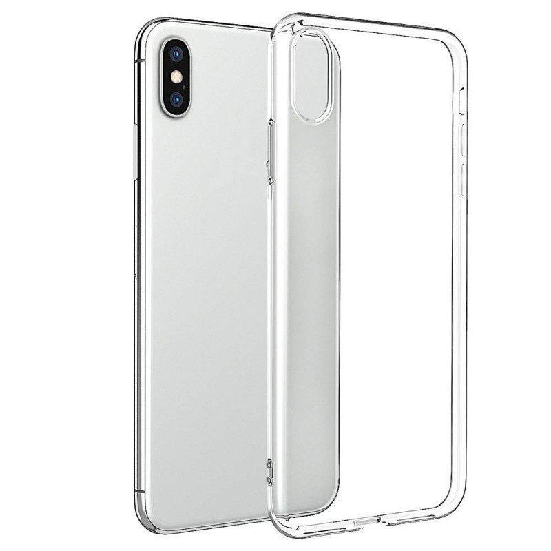 фото Чехол silicone для iphone xs max overlay (прозрачный) ёmart