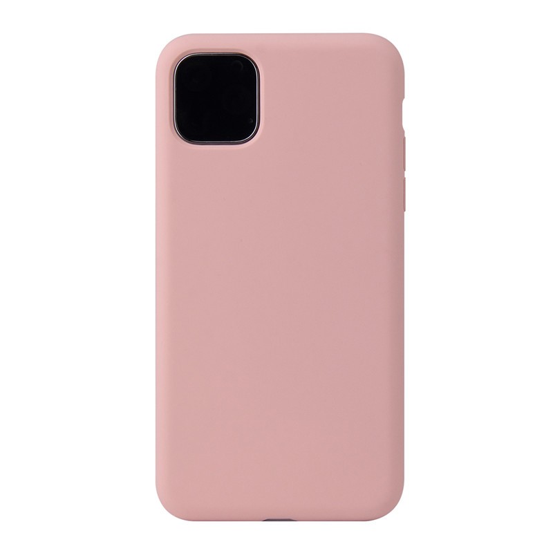 фото Чехол silicone для iphone 11 матовый силиконовый overlay (розовый) ёmart
