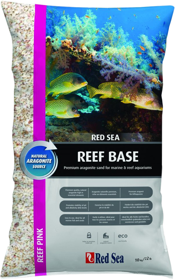 

Грунт для аквариума Red Sea песок рифовый розовый, 1,5 мм, 10 кг, Reef Pink