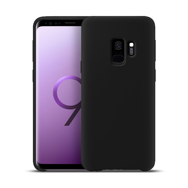 фото Чехол silicone для samsung galaxy s9 overlay (черный) ёmart