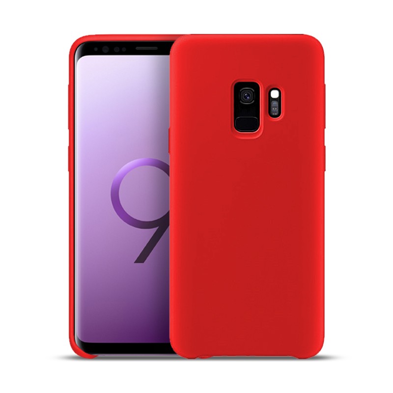 фото Чехол silicone для samsung galaxy s9 overlay (красный) ёmart