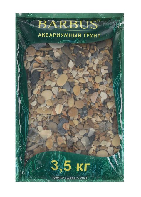 

Грунт для аквариума Barbus галька, 20мм