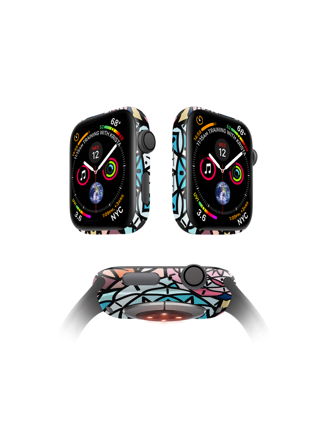 

Защитная пленка MOCOLL для корпуса Apple Watch 38mm (2шт) Богемный узор Сюзане