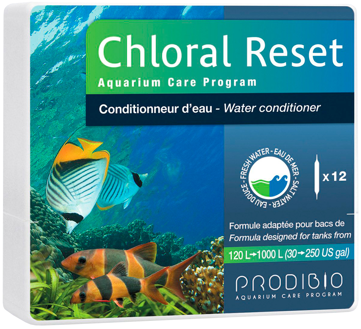 

Кондиционер для пресноводного аквариума Prodibio, Chloral Standart Nano, 10 мл х 4, Chloral Standart Nano