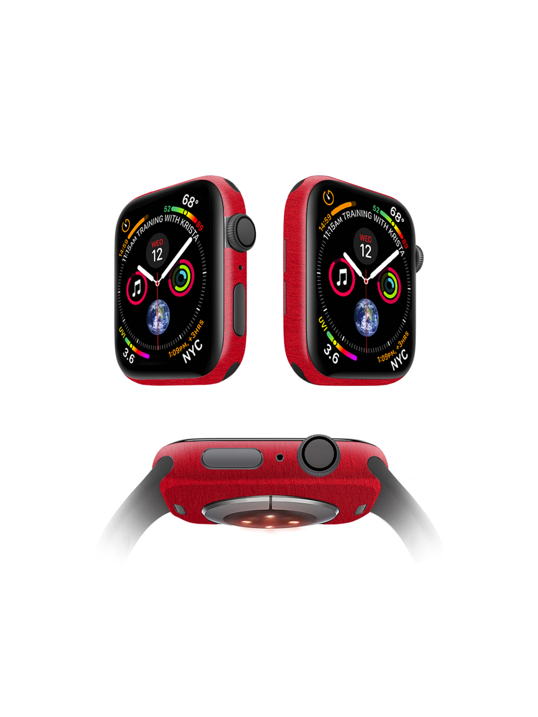 

Защитная пленка MOCOLL для корпуса Apple Watch 42mm (2шт) Металлик Красный