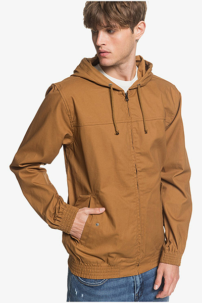 

Куртка мужская Quicksilver Brooks Unlined EQYJK03559 коричневая L INT, Brooks Unlined EQYJK03559