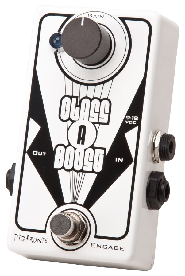 

Педаль бустер Pigtronix BST Class A Boost для бас-гитары, Белый, BST Class A Boost
