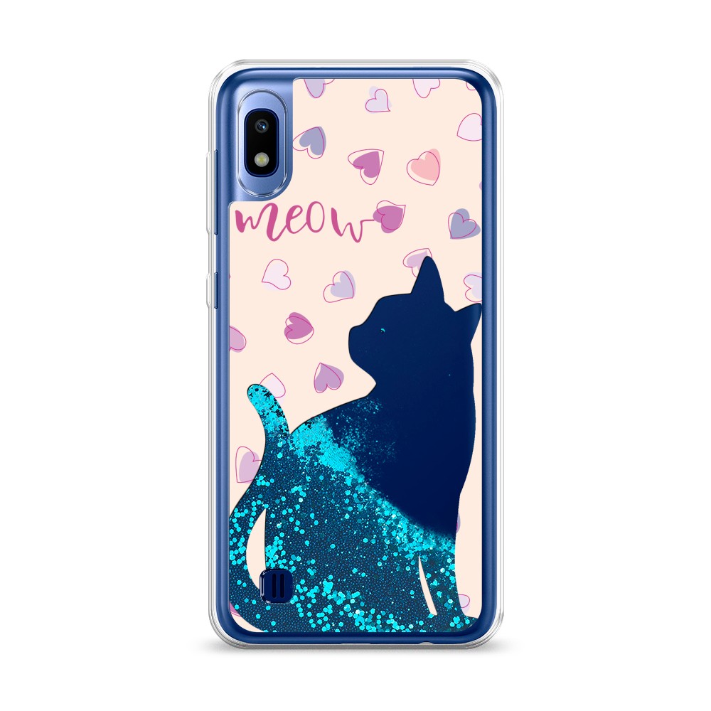 

Чехол Awog на Samsung Galaxy A10 "Прозрачный кот", Разноцветный, 27993-1