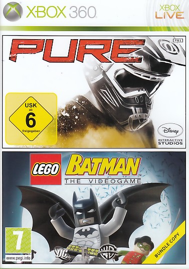 Игра Pure + LEGO Batman для Microsoft Xbox 360