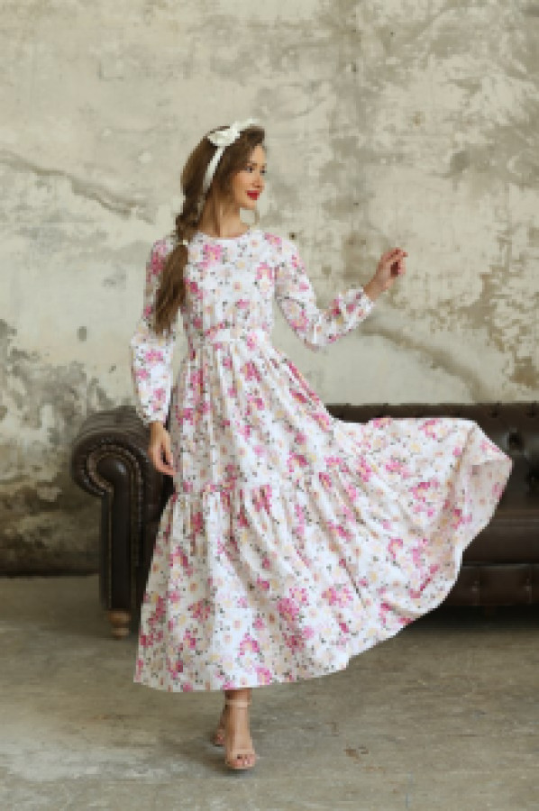 

Платье женское Kücüğüm Butik 343 белое 46 ( 3XL ) (доставка из-за рубежа), 343