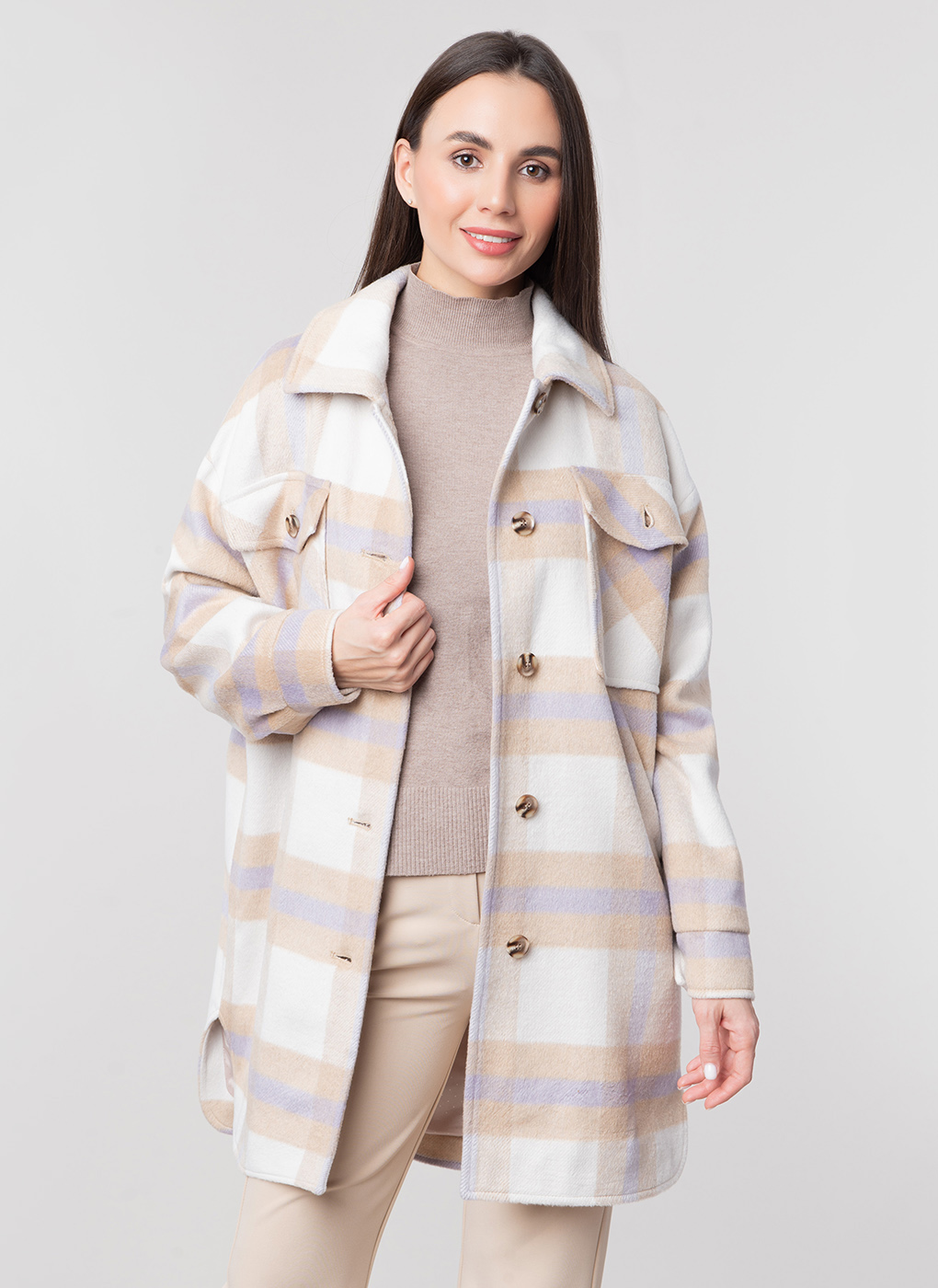

Пальто женское Galla Lady 60200 разноцветное 46 RU, 60200