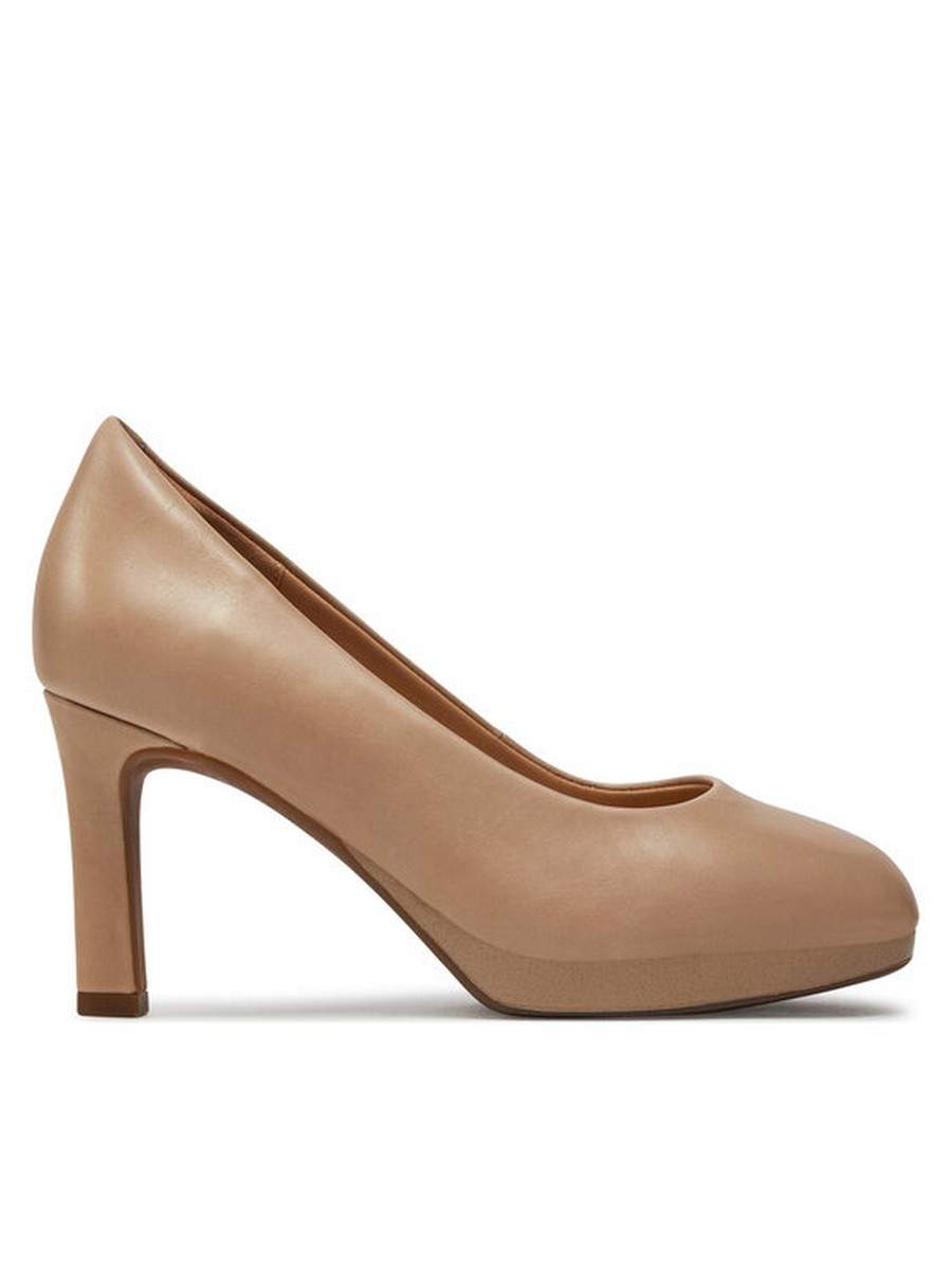 

Туфли женские Clarks Pavona Court 26177589 бежевые 37 EU, Бежевый, Pavona Court 26177589