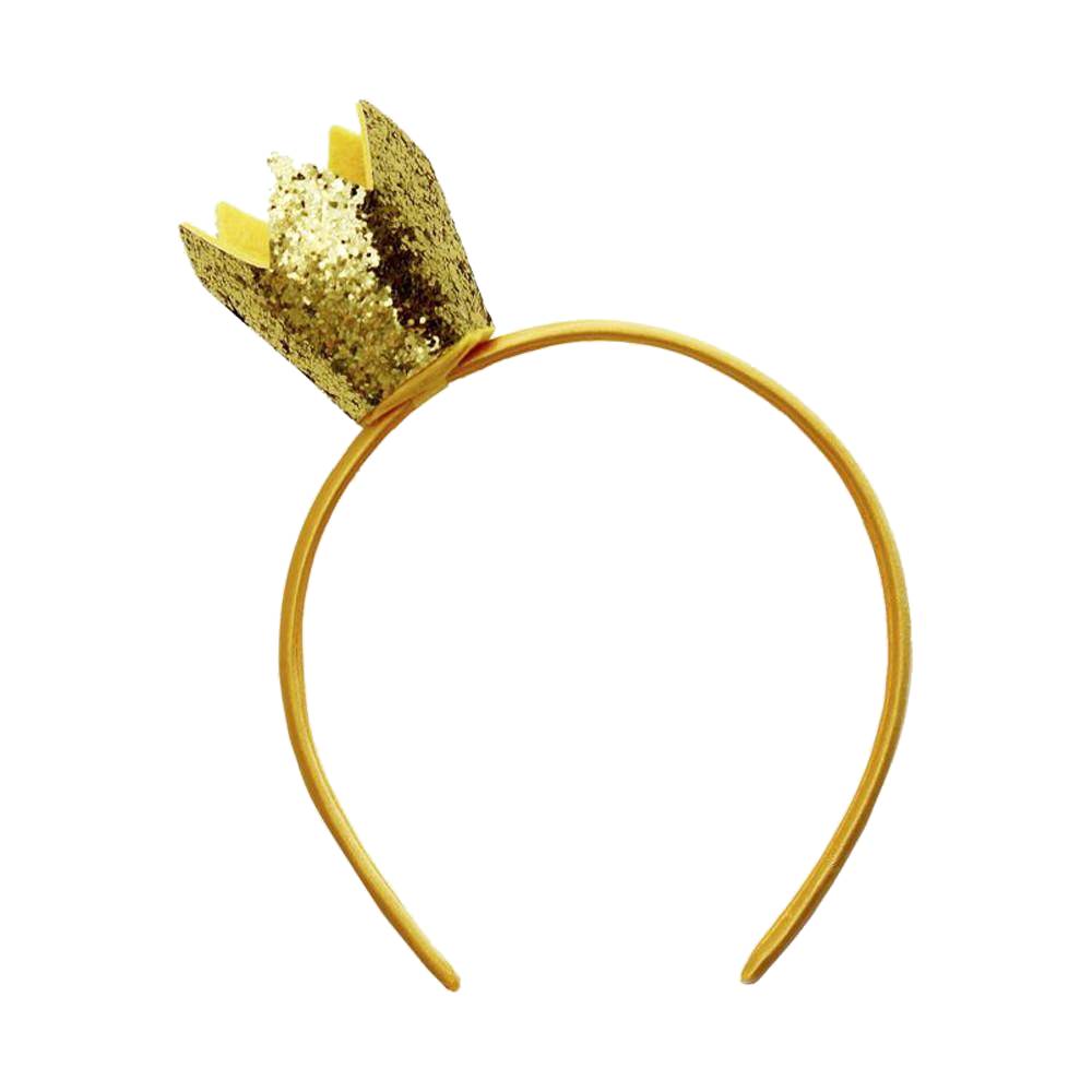Ободок маскарадный Феникс-Презент корона, золотая, с 3 лет, 1 шт.