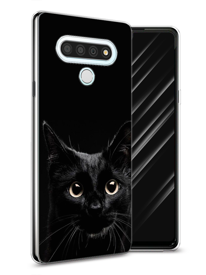 

Чехол Awog на LG Stylo 6 "Добрый кот", Черный, 84550-1