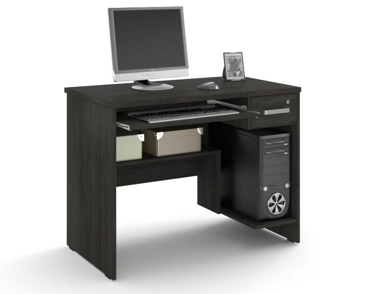 Компьютерный стол БиС-Н КС 16.01, морское дерево карбон