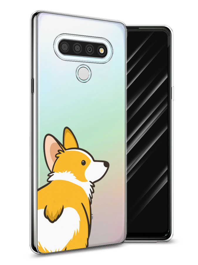 

Чехол Awog на LG Stylo 6 "Корги следуй за мной", Желтый;бежевый;белый, 84550-2