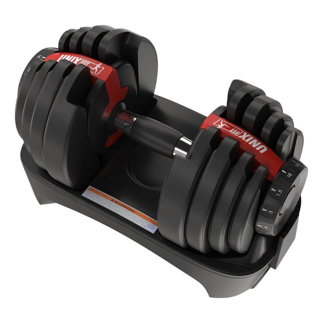

Гантель Unix Fit DBREGU16 16 кг, Черный, DBREGU16