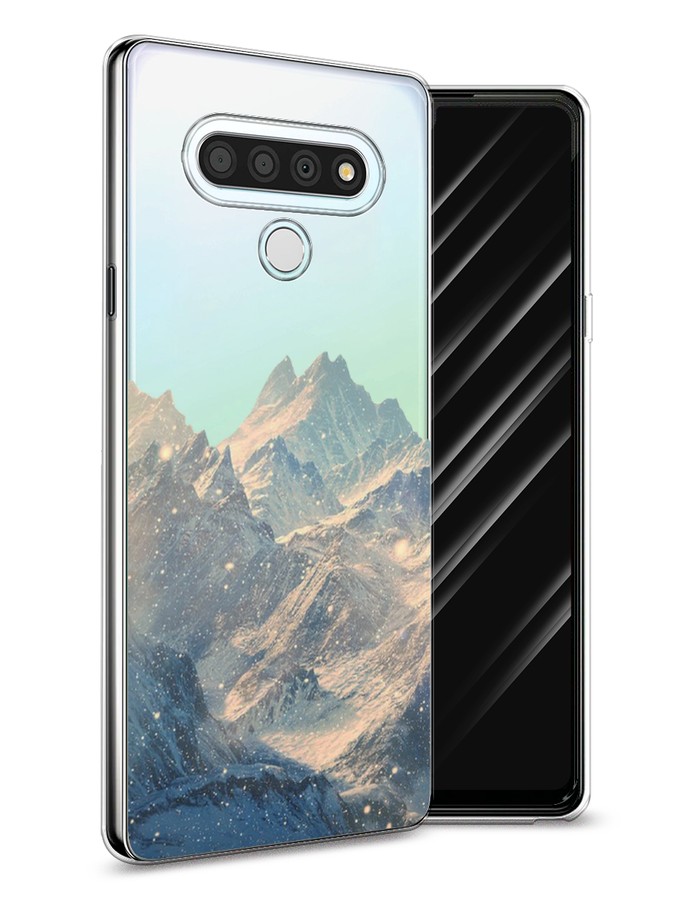 

Чехол Awog на LG Stylo 6 "Горы арт 2", Серый, 84550-10