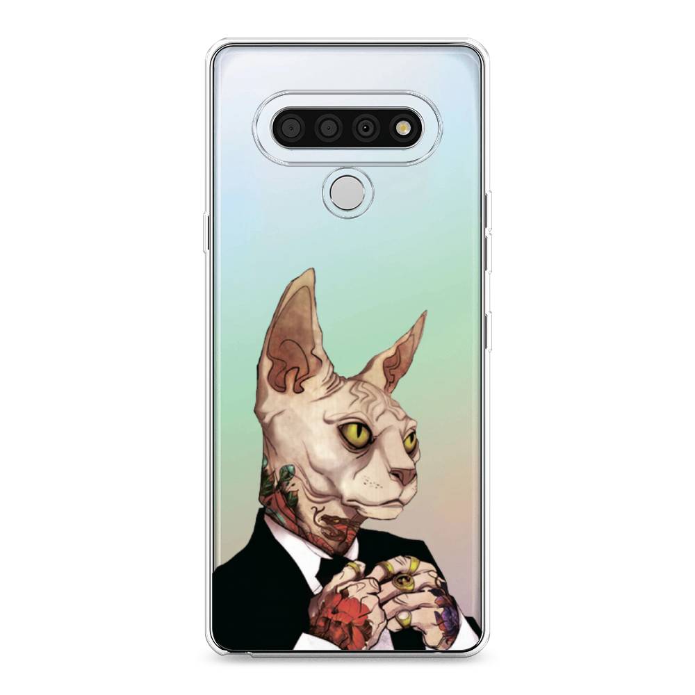фото Чехол awog "татуированный сфинкс" для lg stylo 6