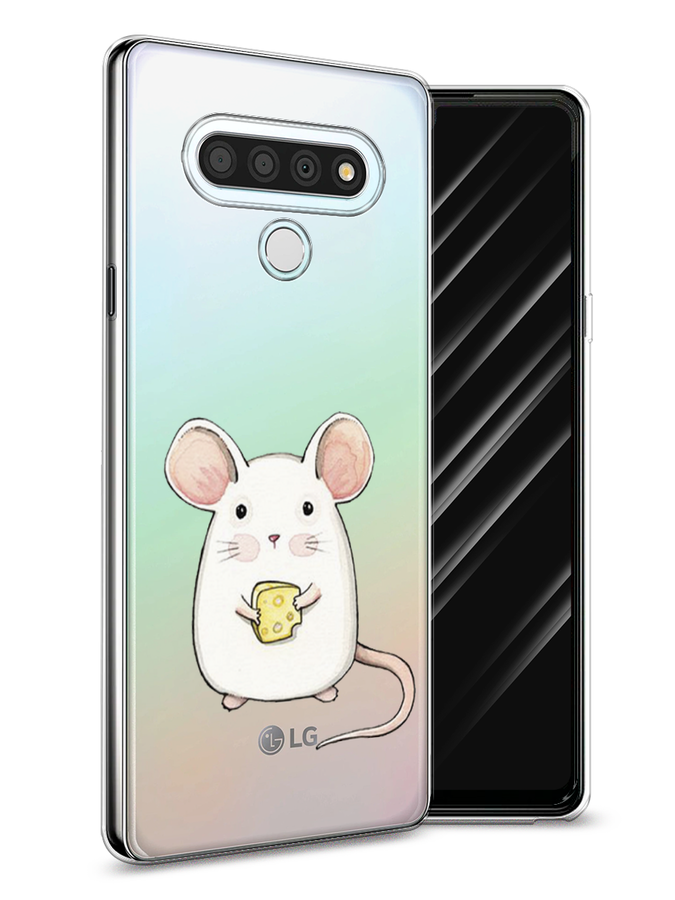 

Чехол Awog на LG Stylo 6 "Мышка", Белый;розовый;прозрачный, 84550-1