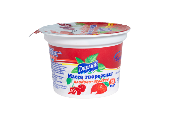 

Творожная масса Дарман фруктово-ягодная 8% 200 г