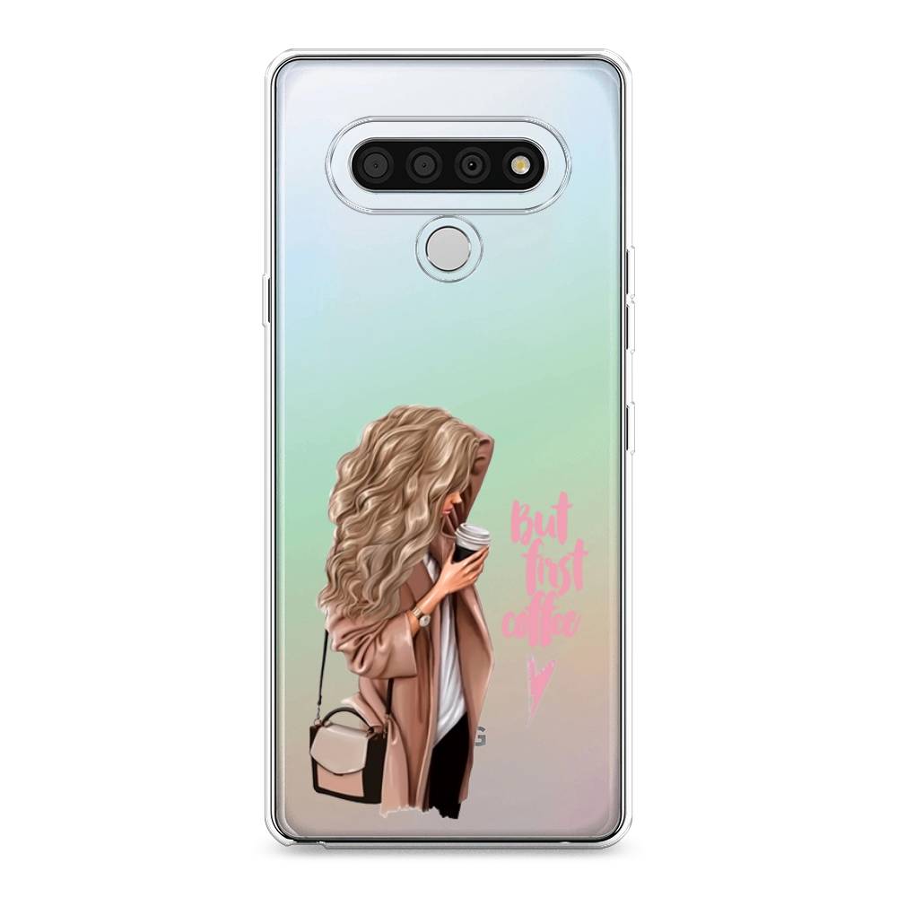 

Чехол Awog "Девушка с кофе" для LG Stylo 6