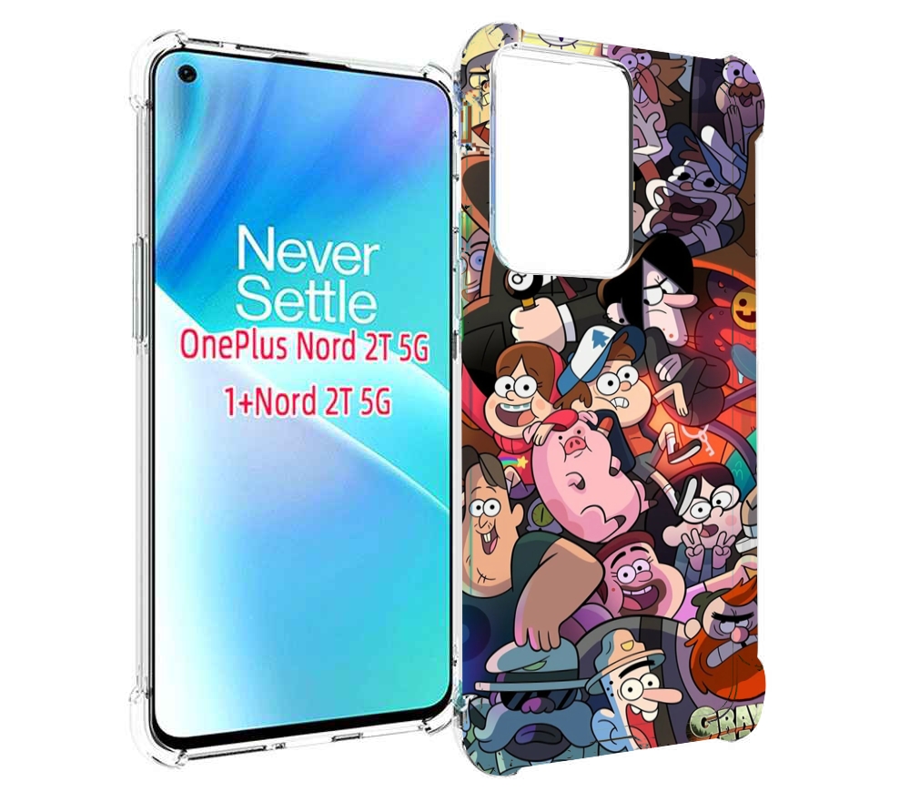 

Чехол MyPads гравити-фолз для OnePlus Nord 2T, Прозрачный, Tocco