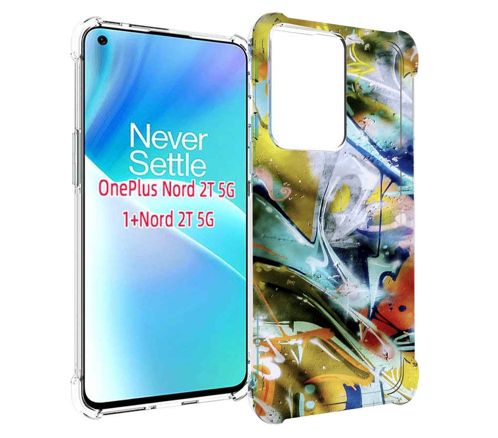 

Чехол MyPads граффити-хаос для OnePlus Nord 2T, Прозрачный, Tocco