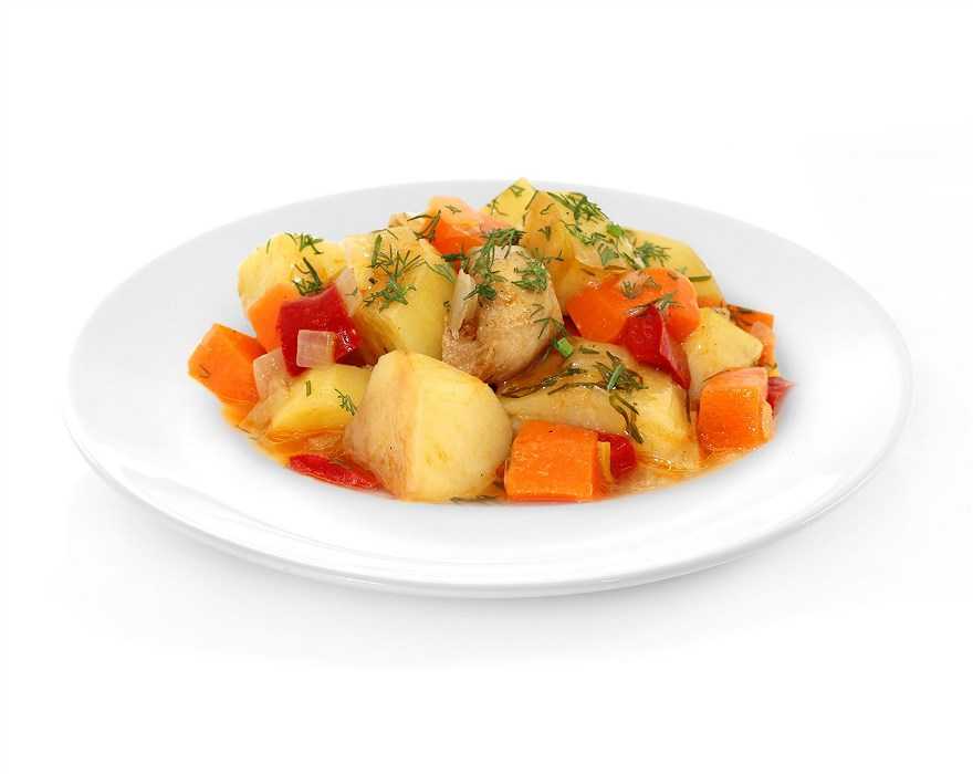 

Рагу с курицей