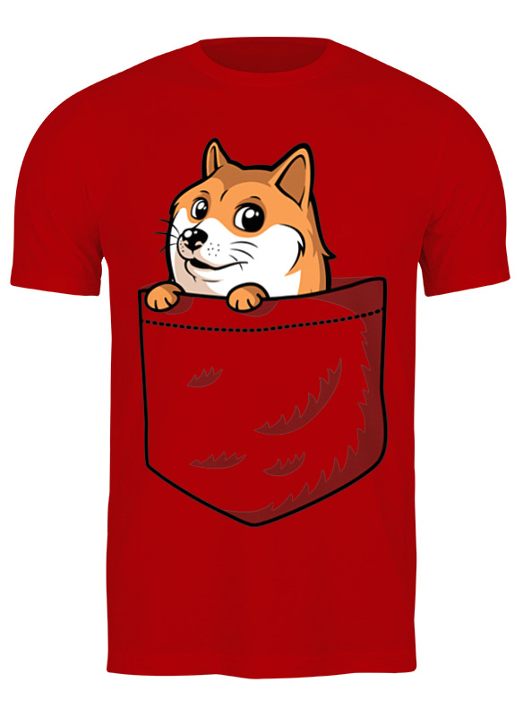 

Футболка мужская Printio Wow doge (собакен) красная 3XL, Красный, Wow doge (собакен)