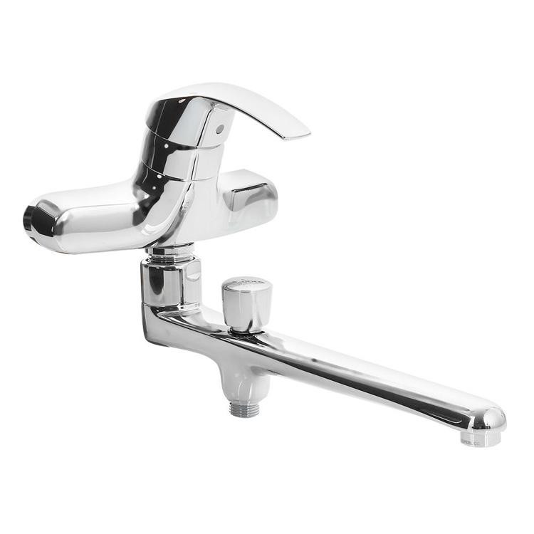 

Смеситель для ванны с длинным изливом Grohe Eurosmart 33116 001, Серый