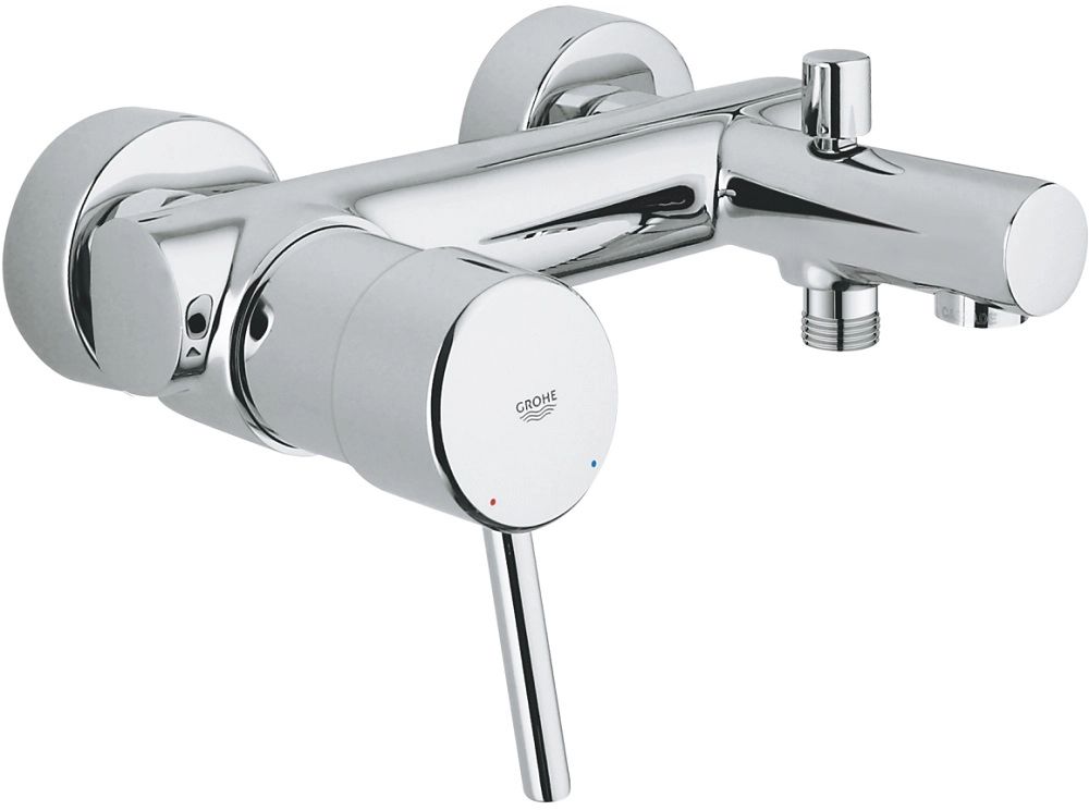 

Смеситель для ванны Grohe Concetto 32211 001, Серый